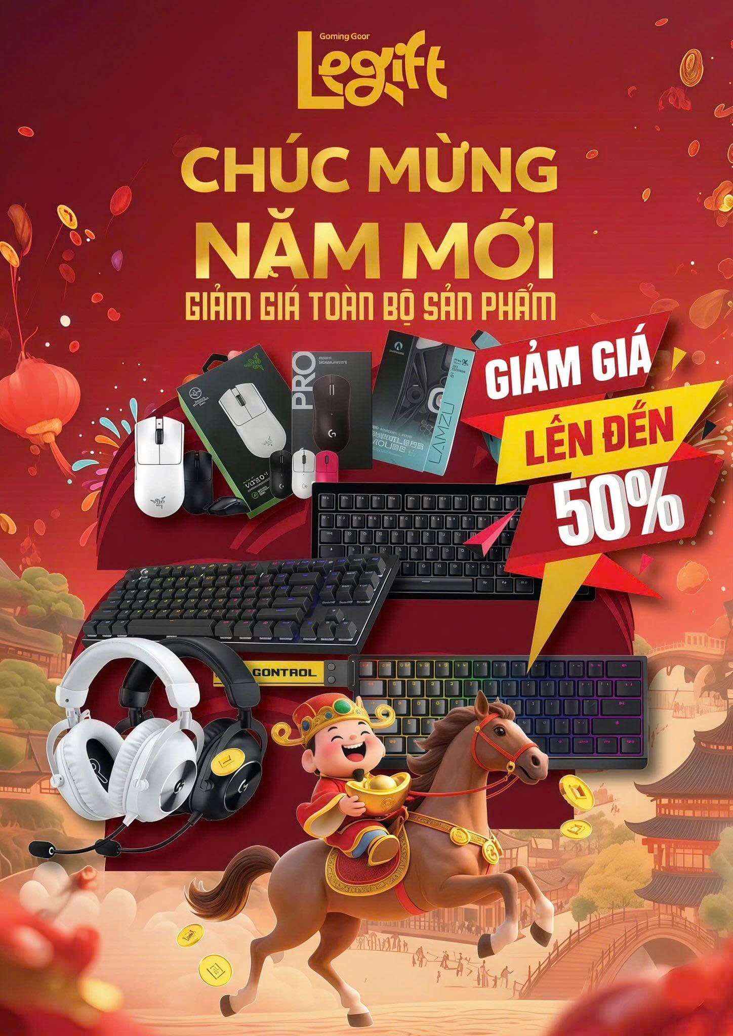 Xây dựng thương hiệu và tăng doanh thu cho Legift Gaming Gear