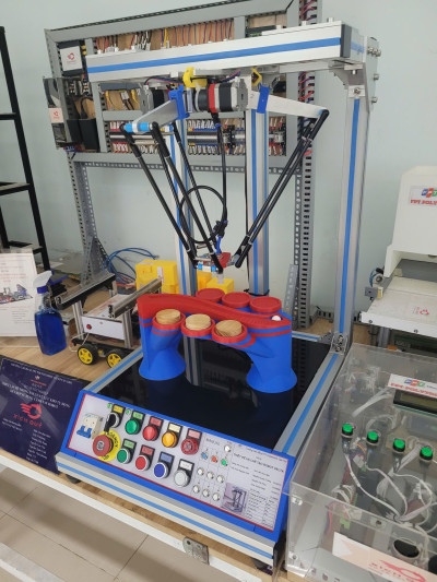 THIẾT KẾ VÀ CHẾ TẠO ROBOT DELTA