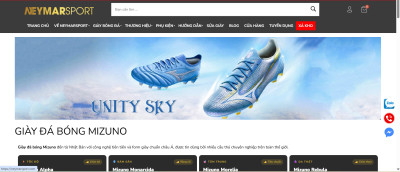 Website bán giày 1Sneaker